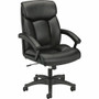 HON VL151 Executive High-Back Chair - Black - Leather Product Image 