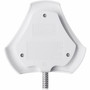 Tripp Lite by Eaton 5-Outlet Surge Protector Tower, 3x USB Ports (3.1A Shared), 6 ft. Cord, 5-15P Plug, 1200 Joules, White View Product Image