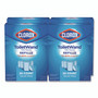 Clorox Disinfecting ToiletWand Refills, Blue/White, 4/Carton View Product Image