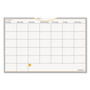 AT-A-GLANCE WallMates Self-Adhesive Dry Erase Monthly Planning Surfaces, 18 x 12, White/Gray/Orange Sheets, Undated View Product Image
