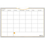 At-A-Glance WallMates Monthly Planning Surface - Monthly - 12" x 18" Sheet Size - White - Reference Calendar, Self-adhesive, Adhesive Backing, Residue-free, Dry Erase Surface Product Image 