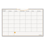 AT-A-GLANCE WallMates Self-Adhesive Dry Erase Monthly Planning Surfaces, 18 x 12, White/Gray/Orange Sheets, Undated View Product Image