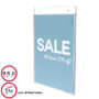 deflecto Classic Image Wall-Mount Sign Holder, Portrait, 8.5 x 11, Clear (DEF68201) View Product Image