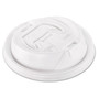 Dart Optima Reclosable Lid, Fits 12 oz to 24 oz Hot Cups, Plastic, White, 100/Pack, 10 Packs/Carton View Product Image