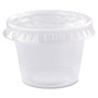 Dart Conex Complements Portion/Medicine Cups, 1 oz, Clear, 125/Bag, 20 Bags/Carton View Product Image