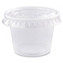 Dart Conex Complements Portion/Medicine Cups, 1 oz, Clear, 125/Bag, 20 Bags/Carton View Product Image