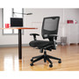 Alera Epoch Series Fabric Mesh Multifunction Chair, Supports Up to 275 lb, 17.63" to 22.44" Seat Height, Black View Product Image