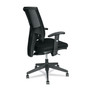 Alera Epoch Series Fabric Mesh Multifunction Chair, Supports Up to 275 lb, 17.63" to 22.44" Seat Height, Black View Product Image