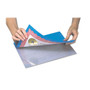 C-Line Cleer Adheer Self-Adhesive Laminating Film, 2 mil, 9" x 12", Gloss Clear, 50/Box (CLI65001) View Product Image