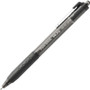 Paper Mate InkJoy 300 RT Ballpoint Pen, Refillable, Retractable, Medium 1 mm, Black Ink, Black Barrel, Dozen (PAP1951260) View Product Image