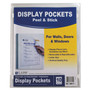C-Line Display Pockets, 8.5 x 11, Polypropylene, 10/Pack View Product Image