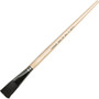 Crayola No. 178 Nylon Easel Brush - No. 178 - 1" Wood Handle - Aluminum Ferrule Product Image 