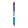 Pilot B2P Bottle-2-Pen Recycled Ballpoint Pen, Retractable, Medium 1 mm, Red Ink, Translucent Blue Barrel, Dozen (PIL32802) View Product Image