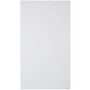 Quartet InvisaMount Vertical Glass Dry-Erase Board - 42x72 - 72" (6 ft) Width x 42" (3.5 ft) Height - White Glass Surface - Rectangle - Vertical Product Image 