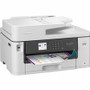 Brother MFC-J5340DW Wireless Inkjet Multifunction Printer - Color - Copier/Fax/Printer/Scanner - 1200 x 4800 dpi Print - Automatic Duplex Print - 251 sheets Input Product Image 