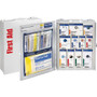 First Aid Only Medium SC Food Service Cabinet - 94 x Piece(s) For 25 x Individual(s) - Metal, Steel Case - White Product Image 