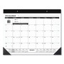 AT-A-GLANCE Monthly Refillable Desk Pad, 22 x 17, White Sheets, Black Binding, Black Corners, 12-Month (Jan to Dec): 2024 View Product Image