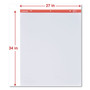 Universal Easel Pads/Flip Charts, Unruled, 27 x 34, White, 50 Sheets, 2/Carton View Product Image