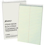 Ampad Kraft Cover Steno Book - 60 Sheets - Wire Bound - Front Ruling Surface - 0.34" Ruled - Gregg Ruled Margin Product Image 