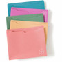 U Brands U-Eco Straight Tab Cut Letter File Jacket - 8 1/2" x 11" - 1" Expansion - 1 Pocket(s) - Poly - Assorted Product Image 