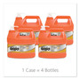 GOJO NATURAL ORANGE Smooth Hand Cleaner, Citrus Scent, 1 gal Pump Dispenser, 4/Carton (GOJ094504) View Product Image