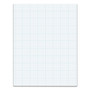 TOPS Cross Section Pads, Cross-Section Quadrille Rule (5 sq/in, 1 sq/in), 50 White 8.5 x 11 Sheets View Product Image