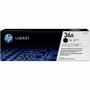 HP 36A (CB436A) Original Standard Yield Laser Toner Cartridge - Single Pack - Black - 1 Each Product Image 
