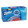 Ziploc Zipper Freezer Bags, 32 oz, 6.97" x 7.7", Clear, 38 Bags/Box, 9 Boxes/Carton View Product Image