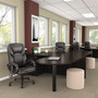 Alera Valencia Series D-Top Desk, 71" x 35.5" x 29.63", Espresso View Product Image