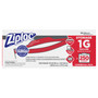 Ziploc Double Zipper Storage Bags, 1 gal, 1.75 mil, 10.56" x 10.75", Clear, 250/Box (SJN682257) View Product Image