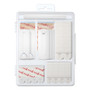Command Picture Hanging Kit, Assorted Sizes, Plastic, White/Clear, 1 lb; 4 lb; 5 lb Capacities 38 Pieces/Pack (MMM17213ES) View Product Image