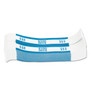 Pap-R Products Currency Straps, Blue, $100 in Dollar Bills, 1000 Bands/Pack (CTX400100) View Product Image