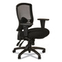 Alera Etros Series Mid-Back Multifunction with Seat Slide Chair, Supports Up to 275 lb, 17.83" to 21.45" Seat Height, Black (ALEET4217) View Product Image