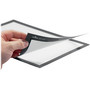Durable DURAFRAME Sign Holder, 8.5 x 11, Black Frame, 2/Pack View Product Image