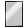 Durable DURAFRAME Sign Holder, 8.5 x 11, Black Frame, 2/Pack View Product Image
