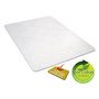 deflecto EconoMat All Day Use Chair Mat for Hard Floors, Rolled Packed, 45 x 53, Clear View Product Image