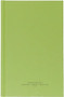 Green Journal Log Book 8 x 10.5  View Product Image
