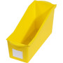 Deflecto Antimicrobial Kids Book Bin (DEF39508YEL) View Product Image