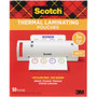 Scotch Laminating Pouch - Laminating Pouch/Sheet Size: 8.90" Width x 11.40" Length x 3 mil Thickness - for Laminator, Document, Award, Sign, Calendar, Certificate, Artwork, Schedule - Double Sided - Clear Product Image 