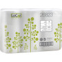 LoCor High-Capacity Bath Tissue - 1 Ply - 3.85" Width x 4.05" Length - 3000 Sheets/Roll - White - 18 Rolls Per Pack Product Image 