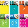 Trend Animals Count 0-31 Learning Set with Numbered Counting Cards - Theme/Subject: Fun - Skill Learning: Animal Shapes, Mathematics, Number Product Image 
