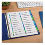 Avery Customizable TOC Ready Index Double Column Multicolor Tab Dividers, 24-Tab, 1 to 24, 11 x 8.5, White, 1 Set (AVE11321) View Product Image