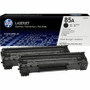 HP 85A Original Laser Toner Cartridge - Black - 2 / Carton Product Image 