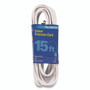 GE Indoor Extension Cord, 15 ft, 13 A, White View Product Image