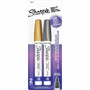 Sharpie Oil-Based Paint Marker - Medium Marker Point - Metallic Gold, Metallic Silver Ink - Oil Based Product Image 