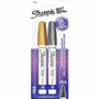 Sharpie Oil-Based Paint Marker - Medium Marker Point - Metallic Gold, Metallic Silver Ink - Oil Based Product Image 