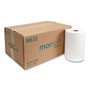Morcon Tissue 10 Inch TAD Roll Towels, 1-Ply, 10" x 500 ft, White, 6 Rolls/Carton (MORM610) View Product Image