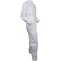 KleenGuard A40 Zipper Front Liquid and Particle Protection Coveralls, 3X-Large, White, 25/Carton View Product Image