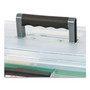 IRIS WEATHERTIGHT Portable File Box, Letter Files, 13.7 x 10.4 x 11.8, Clear/Gray Accents View Product Image