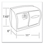 Scott Pro Coreless SRB Tissue Dispenser, 10.13 x 6.4 x 7, Stainless Steel View Product Image
